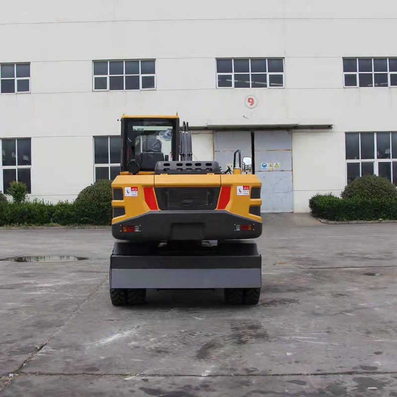 輪式挖掘機-KV80