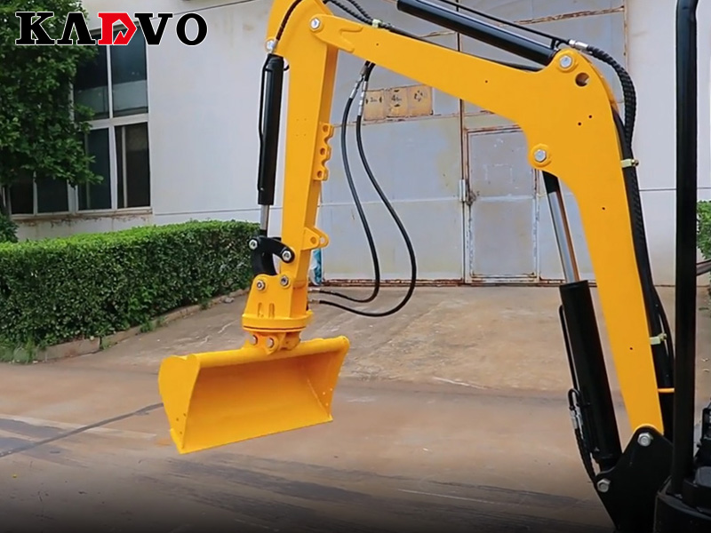 小挖機平面斗特點及適用場合